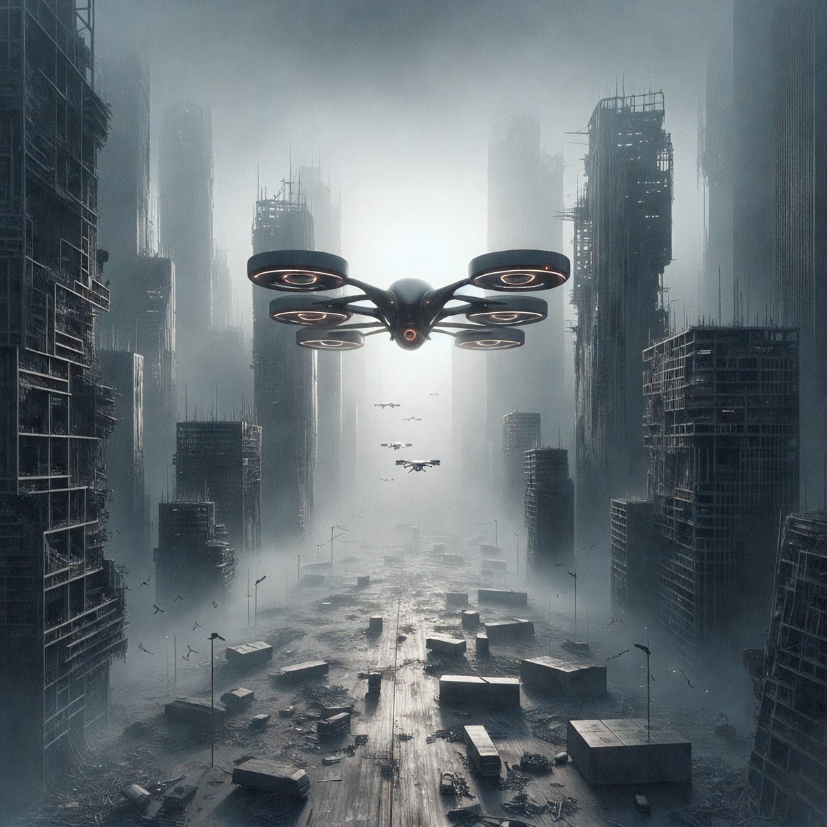 e66f03fa-e8de-4d2b-8013-64a85252ea22-15054 - a-post-apocalyptic-city-overrun-by-ai-drones-a-ruined_250706001634_00001.png